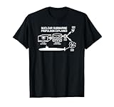Nuclear Submarine Propulsion Funny Diagram T-Shirt