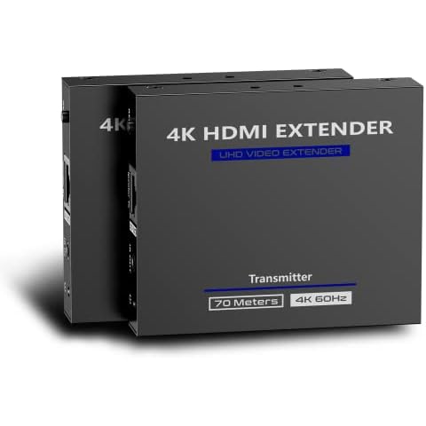 TL-HE565P 4K@60Hz HDR Point to Point HDMI Extender with PoE up to 230ft with IR and 3.5mm Audio Jack Cover