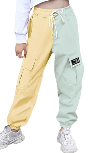 Image of SANGTREE Girls & Womens Drawstring Cargo Jogger Pants,3 Years - Women 3XL