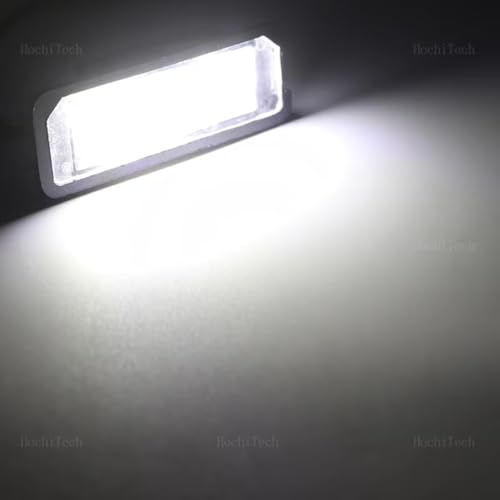Luz de matrícula de alta visibilidad para VW Golf MK7, Polo y Beetle 5