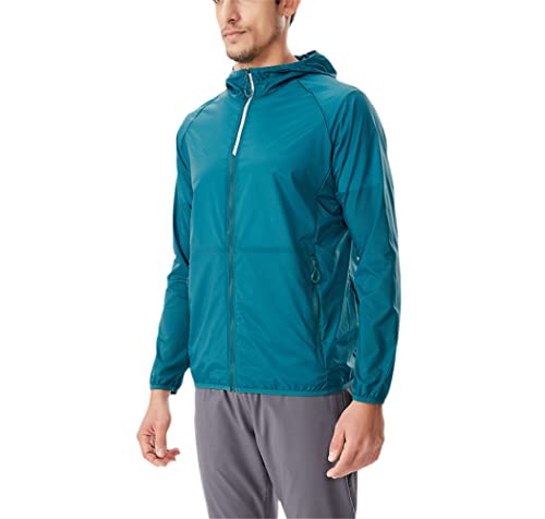 Veste d'été pour homme respirante et légère anti-UV avec poches zippées