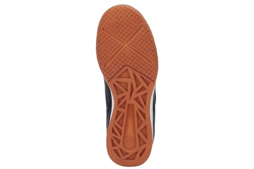 JAKO Fußball Schuhe Unisex Training Sport Fussballschuhe NonMarking Hallenschuhe Sportschuhe J-SI Signature in Weiß/Schwarz in Größe 41