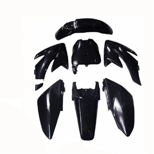 Plastiques CRF70 pour pit bike 110cc, garde-boue et aileron de carénage dirt bike 50cc