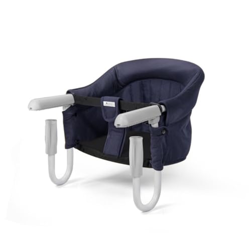 NexPon チェア 折りたたみ テーブルチェア 食事用 折り畳み携帯 お食事椅子 ローチェア ステンレス鋼 ベビーチェア お子様にも便利なダイニングチェア (ネイビー)