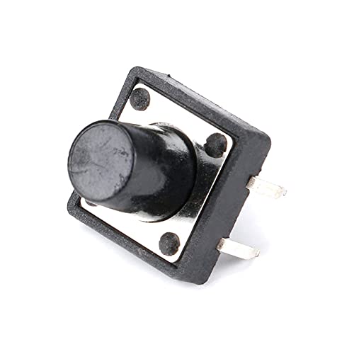 50 unids/lote 0.472x0.472x0.394 in botón táctil micro interruptor enchufe directo auto-reinicio 4,772.047 in teclas botón DIP 4PIN