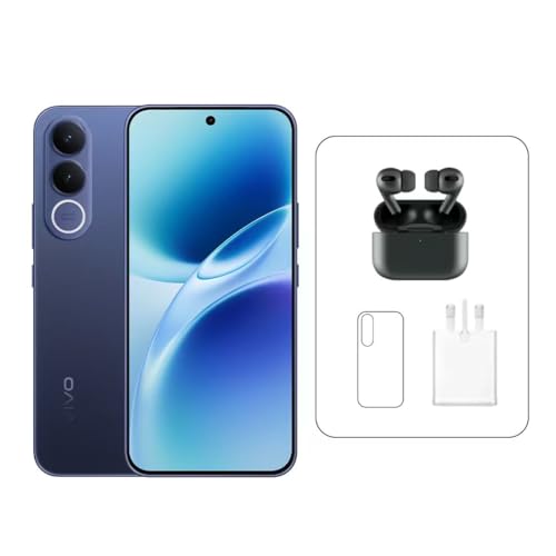vivo V70 FE 5G (Blue 8GB +256GB) 120Hz AMOLED| 32MP Selfie Camera | 7000 | IP69 | Earbuds Pro 24M Warranty 455Days Screen Replacement Middle East Version