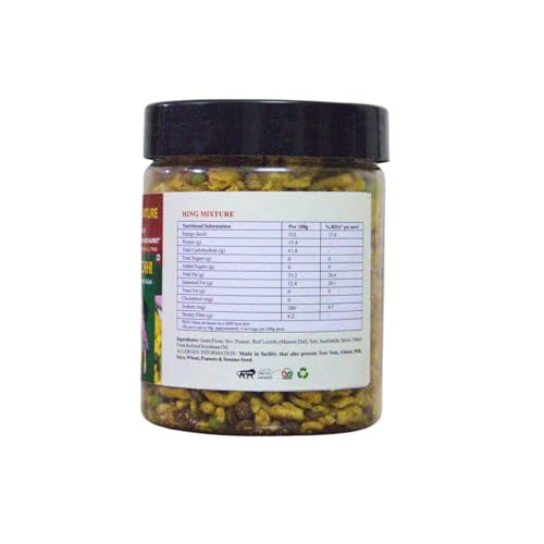Image of Panchi Hing Mixture Namkeen 200gm (Pack of 1) Agra Special Crunchy and Flavorful Indian Snack Spicy Tangy and Tasty Perfect for Tea Time and Munching
