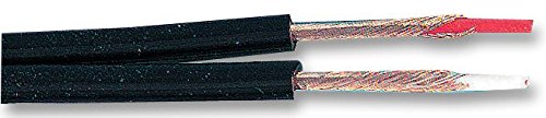 Cable de audio Pro Power JY-8022 Twin OFC apantallado negro de 100m