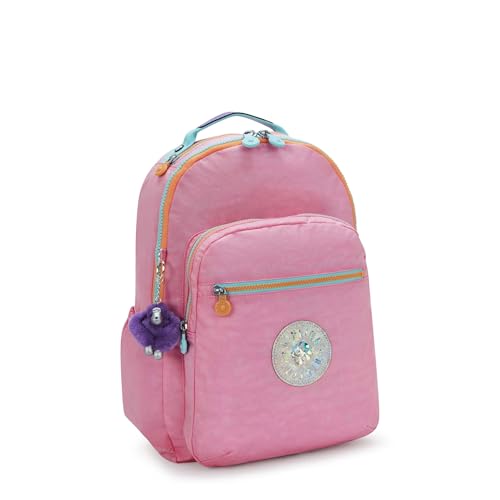 Image of Kipling Women's Seoul 15 inch Laptop Backpack, Durable, Roomy with Padded Shoulder Straps, Built-In Protective Sleeve