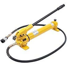 30 Ton Porta Power Kit, Hydraulic Jack Repair Kit Auto Shop Tool Lift Ram for Truck Loadhandler Vehicle Maintenance w/Hand Pump Stop Ring Threaded ZG3/8