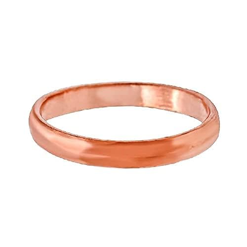 SWAMINI CREATIONS Pure Copper FINGER Ring for Men & Women. (SIZE-24)-picture-21
