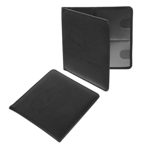 Porte-carte voiture polyuréthane MAGICLULU étui de protection cartes de visite et documents