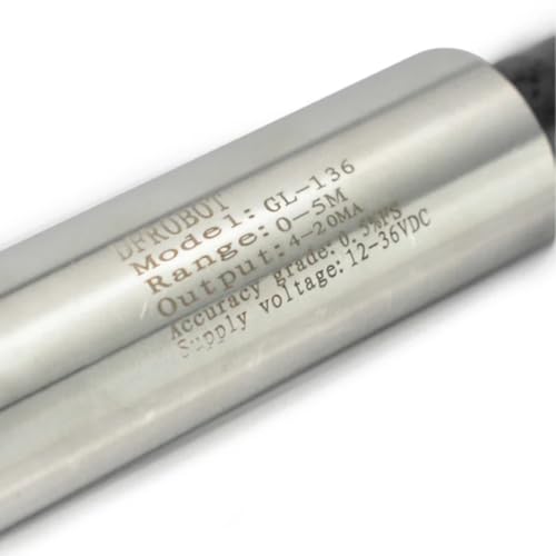 Image of DFRobot Gravity Industrial Stainless Steel Submersible Pressure Water Level Sensor 0-5m | 4-20mA Output for Tank and Well Monitoring | IP68 Waterproof | High Accuracy | Durable Construction