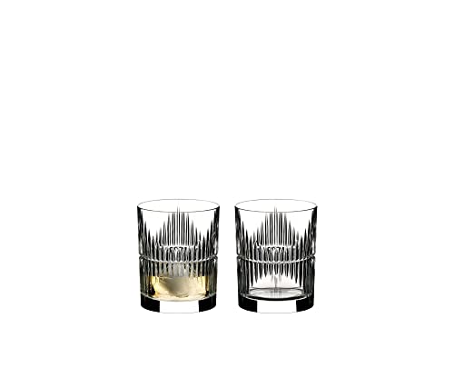RIEDEL Tumbler Collection Shadows Tumbler, 2er Set, Klares Kristallglas, maschinell gefertigt