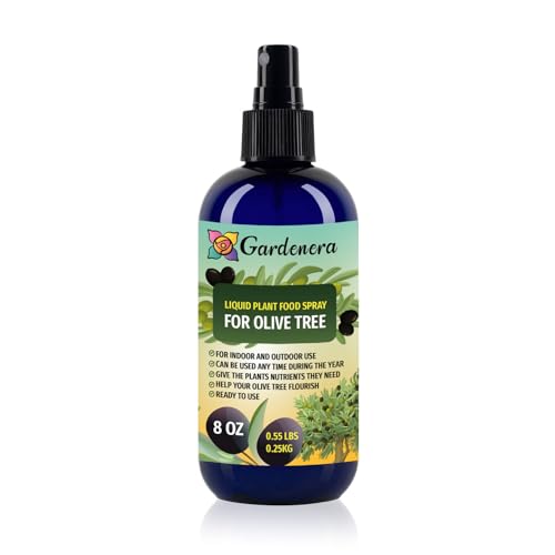 Gardenera Professional Olive Tree Superfood Spray Mist for Home Gardening | Micro-Fungi Enriched...