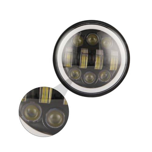 Faros LED proyector para motocicleta lámpara resistente para Harley custom 7