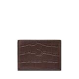 Détail de l'intérieur : 1 compartiment à billets, 1 fenêtre d'identification, 4 fentes pour cartes de crédit