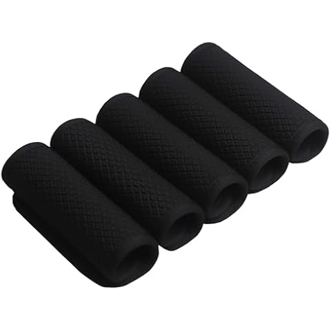 BAGSWEET Luggage Handle Wrap for Suitcase/Carry On/Backpacks-Neoprene Luggage Handle Wraps Bright Luggage Identifiers/Tags/Spotter/Markers Travel Accessories/Essentials-Black Cover