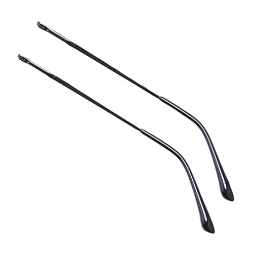 Patillas de repuesto para gafas metal vintage brazos gris en el trabajo diario