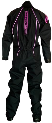 Dry Fashion Unisex Trockenanzug Regatta Segelanzug Dry Suit, Farbe:Schwarz/Pink, Größe:XS