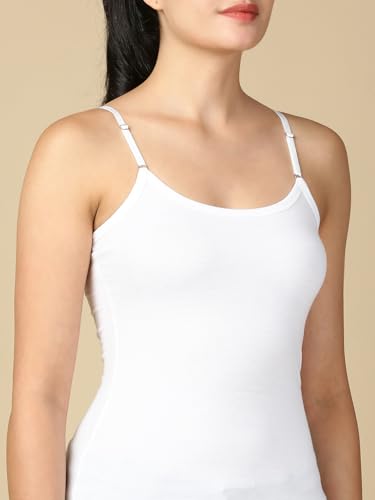 Image of Lux Cozi Premium Cotton Regular Fit Camisole for Women - Pack of 4