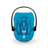 Cybex Gold Nosidełko Cloud G i-Size Plus, W zestawie wkładka dla noworodków, Od urodzenia do ok. 24 miesięcy, Dla dzieci od 40 cm do 87 cm, Maks. 13 kg, Beach Blue