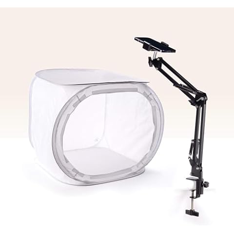 Better Together Scanning Bundle with Sturdy Flexible Phone Mount & Photo Shooting Tent Cover