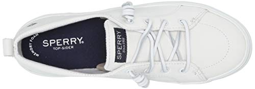 Sperry Womens Crest Vibe Platform Leather Sneaker, White, 8.5 Us #TOP4