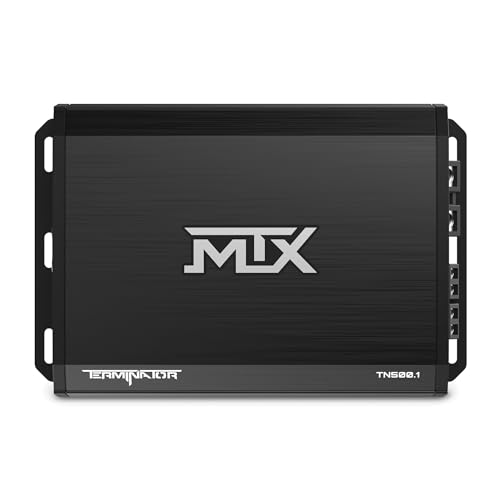MTX Terminator 500-Watt RMS 2? Mono Block Class D Amplifier and MTX Audio 5510-44 55-Series 10