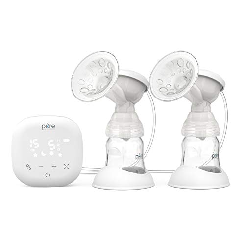 Extractor de leche eléctrico doble PureBaby miniatura 1