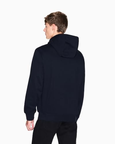 Armani Exchange Bluza z kapturem Mężczyźni Genuine Cotton, Zipped, Long Sleeve Side Logo