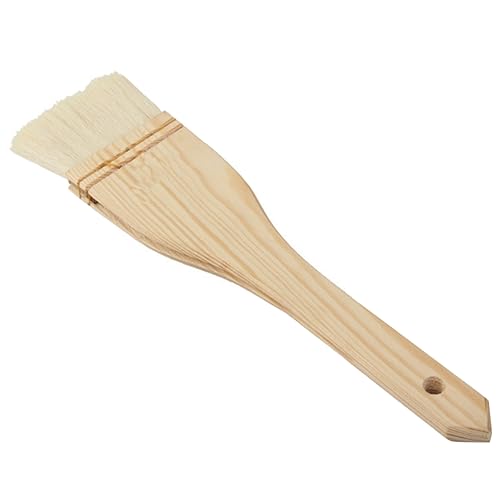 STOBAZA Wooden Baking Brush Cooking Butter Brush Kitchen Oil Spread Bbq Grill Cleaning Cookie Baking Supplies Pastry Wood Bakeries