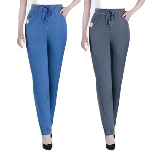 Comfijeans - High Waist Ultra-Stretch Mom Jeans, Comfyjeans for Women Stretch, Women's New Casual Jeans