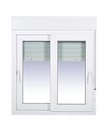 Ventanastock Ventana PVC Corredera con Persiana (PVC) 1200x1355 2 Hojas