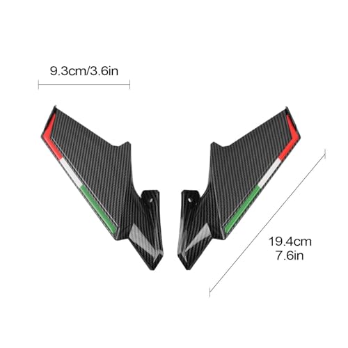 Ailerons de carénage de moto de rechange pour une finition parfaite