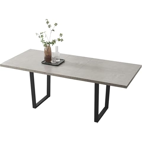 jiexi Extendable Dining Table for 6 Cover