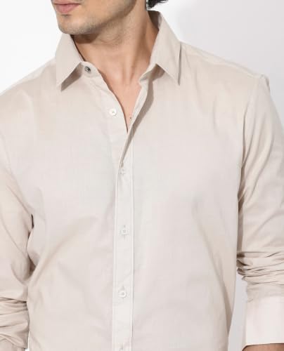 Image of Rare Rabbit Regular fit Plain Shirt