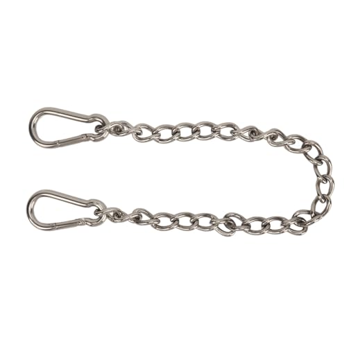 Cadena de extensión para Sacos de, Cadena para Silla Colgante de Acero Inoxidable con Alta Capacidad de Carga, Cadena de Columpio Ajustable a Prueba de óxido para Silla (990 mm/Palo)