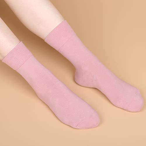 Image of FGZ Women Thin Cotton Socks Soft Cozy Socks Cute Ankle Crew Socks 5 Pairs