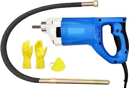 Mass Pro Cement Vibrator Construction Tools 35mm with 1.5m Needle | (1050watts-Speed 4000 RPM)