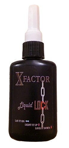 Xfactor Liquid Lock All Purpose UV Glue Plastic Welder for General Repairs - Lay it on, Light it up, Lock IT Down! - 100% (10ml Bottle)