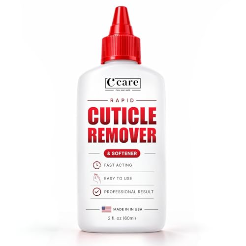 C CARE Rapid Cuticle Remover 2oz – Instant Professional Cuticle Remover Gel, Infused with Aloe...