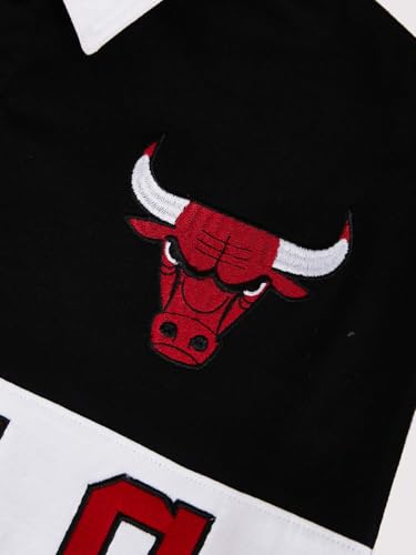 Image of Shop The Arena: Chicago Bulls Embroidered Oversized Polo Full Sleeve