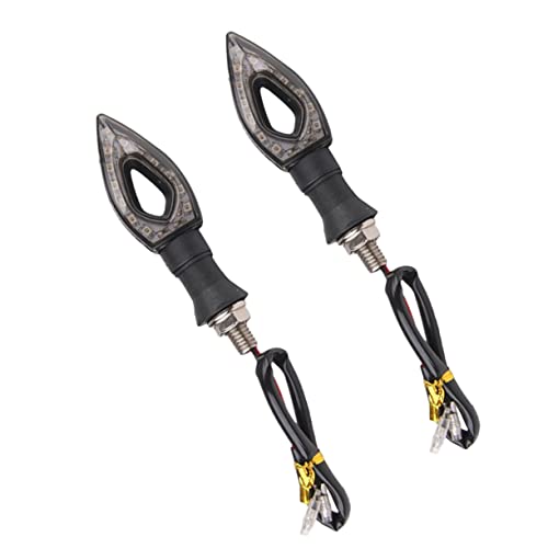 ERINGOGO 2 Peças Luz Traseira De LED Para Trailer Motocicleta Luzes Diurnas Luz De Freio Giratória L