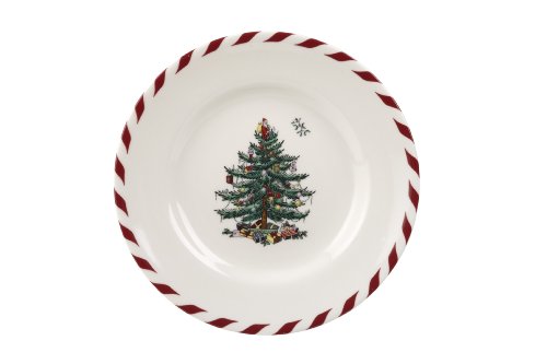 Spode Christmas Tree Canape Plates - Set of 4 | Peppermint Design, Holiday Appetizer Plate | Christmas Serving & Festive Dish | Seasonal Decorative Plate, Holiday Tableware Spode Christmas Tree Canape Plates - Set of 4 | Peppermint Design, Holiday Appetizer Plate | Christmas Serving & Festive Dish | Seasonal Decorative Plate, Holiday Tableware