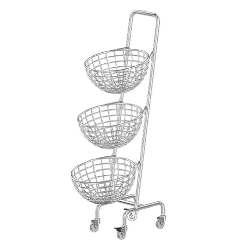 3-Tier Rolling Laundry Hamper with Removable Baskets, Stackable Design with Wheels for Easy Mobility in Laundry Room and Bedroom