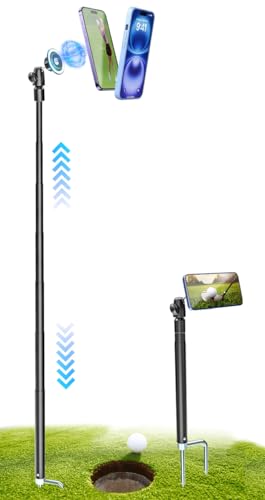 Kolasels Golf Monopod Selfie Stick with Magnetic Phone Holder Mount - 57