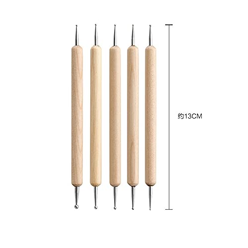 Kit de 33 Outils de Moulage en Argile polymère, Ensemble de Sculpture en Argile, Sculpture, lissage, Cire, poterie, céramique, Outils sculptés