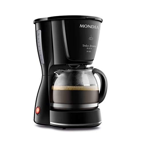 Cafeteira Elétrica Mondial Dolce Arome Black 18 Xícaras 110V