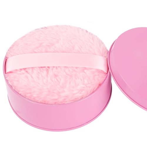 WSYUB Powder Puff 4.33 Inch Body Powder Puff and Container Powder Puffs for Body Powder Soft Powders Puffs
